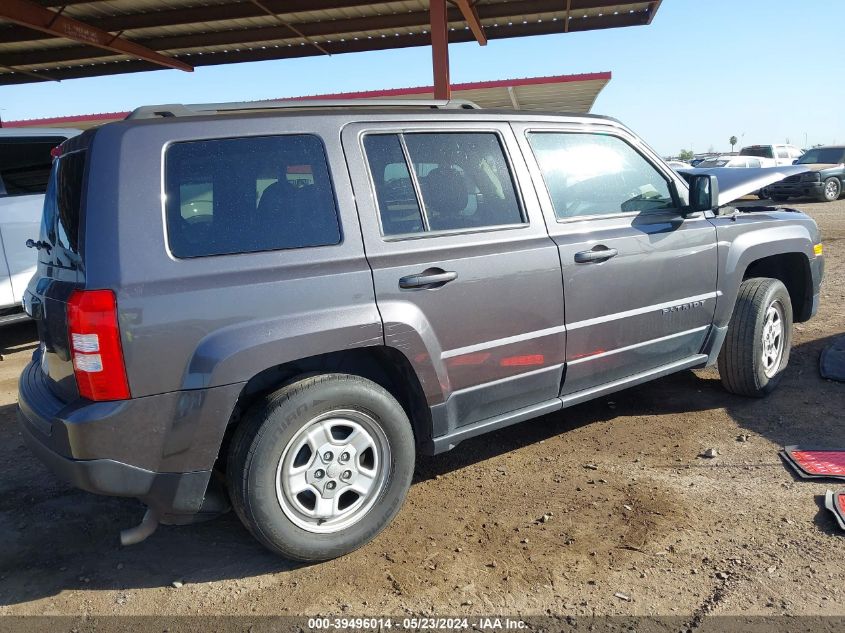 2016 Jeep Patriot Sport VIN: 1C4NJPBA8GD669265 Lot: 39496014