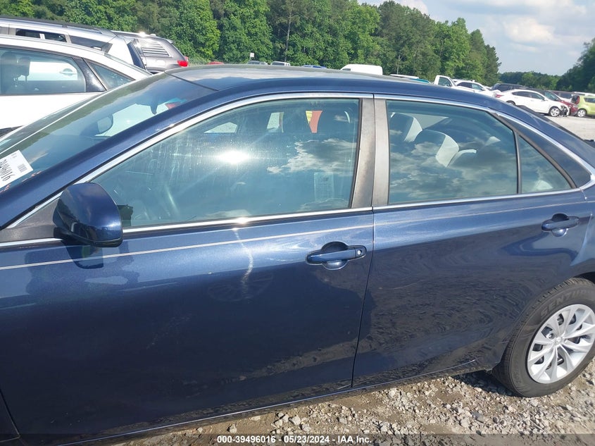 2016 Toyota Camry Le VIN: 4T1BF1FKXGU513230 Lot: 39496016