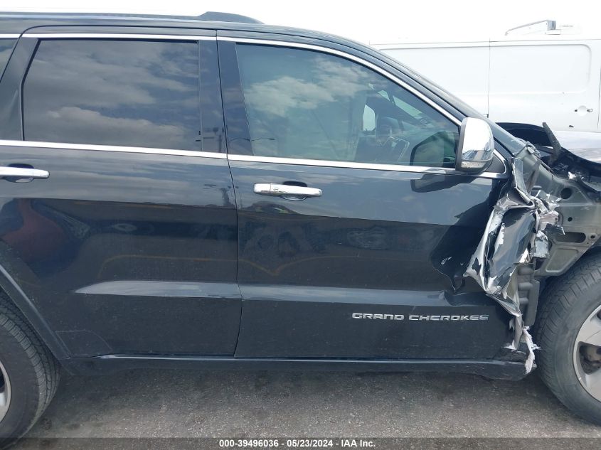 2015 Jeep Grand Cherokee Overland VIN: 1C4RJFCG6FC130937 Lot: 39496036