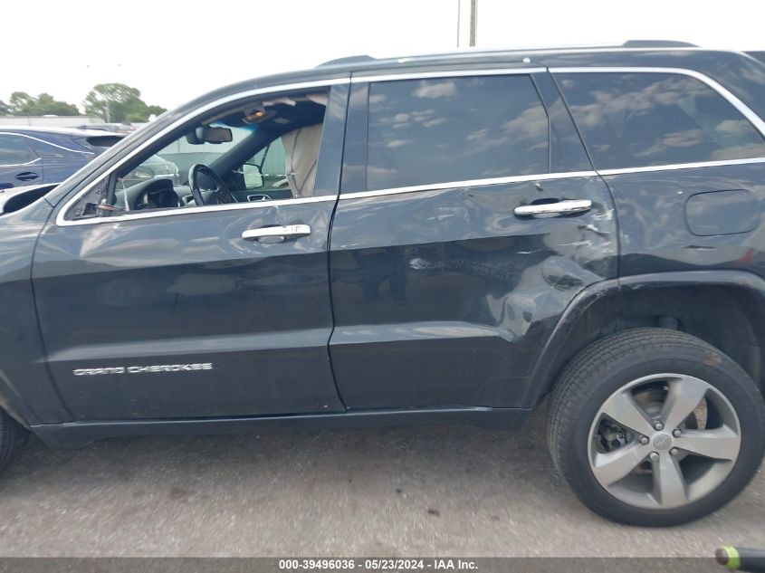 2015 Jeep Grand Cherokee Overland VIN: 1C4RJFCG6FC130937 Lot: 39496036