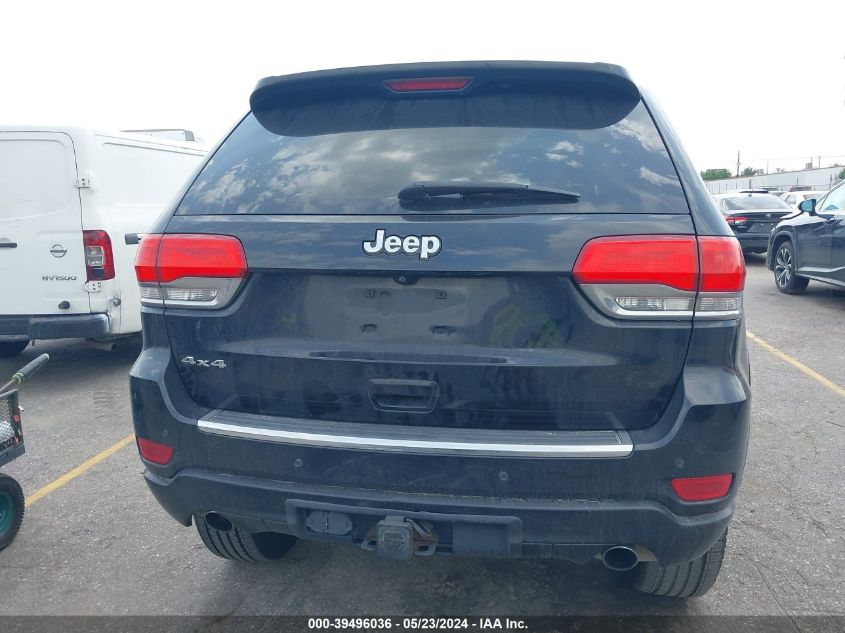 2015 Jeep Grand Cherokee Overland VIN: 1C4RJFCG6FC130937 Lot: 39496036