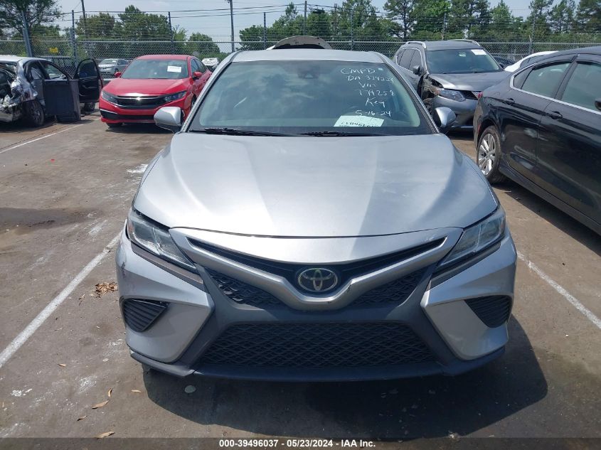 2019 Toyota Camry Se VIN: 4T1B11HK7KU779258 Lot: 39496037