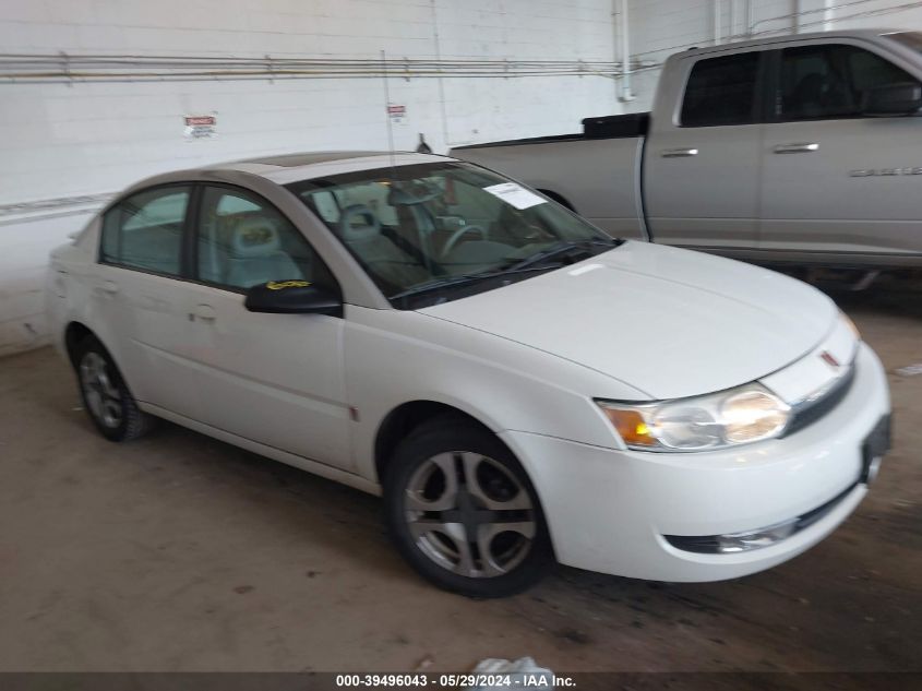 2003 Saturn Ion 3 VIN: 1G8AL52F53Z145054 Lot: 39496043