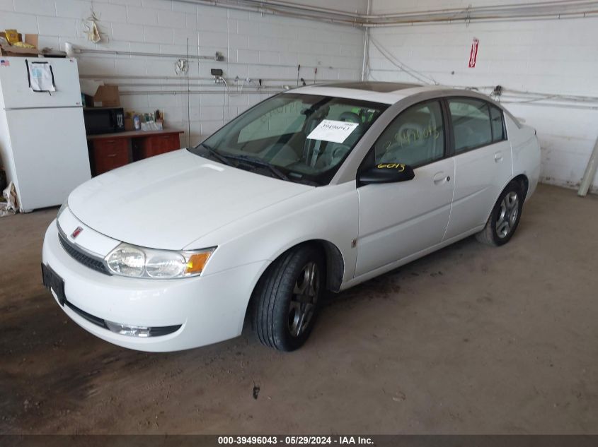 2003 Saturn Ion 3 VIN: 1G8AL52F53Z145054 Lot: 39496043