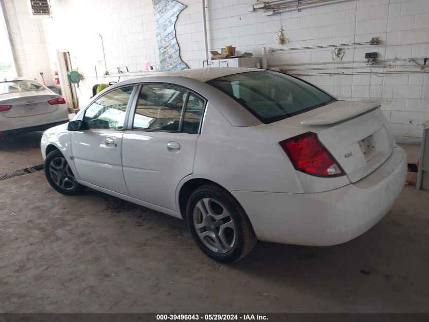 2003 Saturn Ion 3 VIN: 1G8AL52F53Z145054 Lot: 39496043