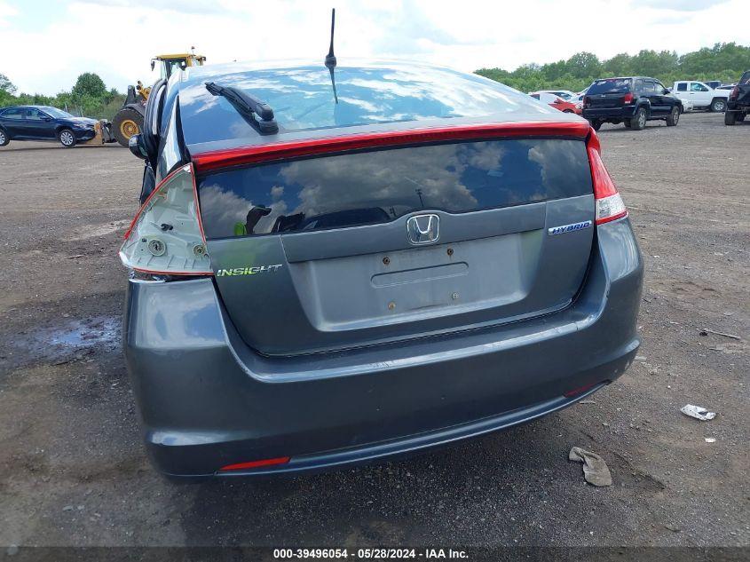 2010 Honda Insight Ex VIN: JHMZE2H78AS012617 Lot: 39496054