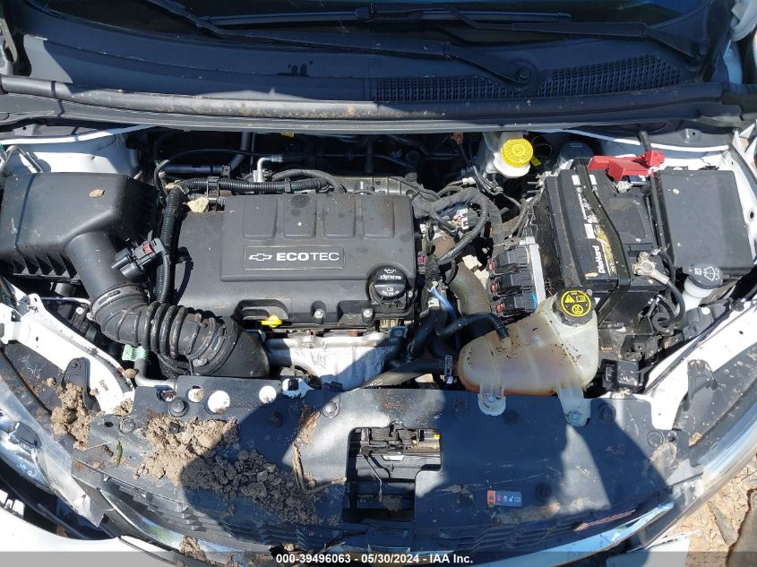 2017 Chevrolet Sonic Lt Auto VIN: 1G1JD6SB2H4115464 Lot: 39496063