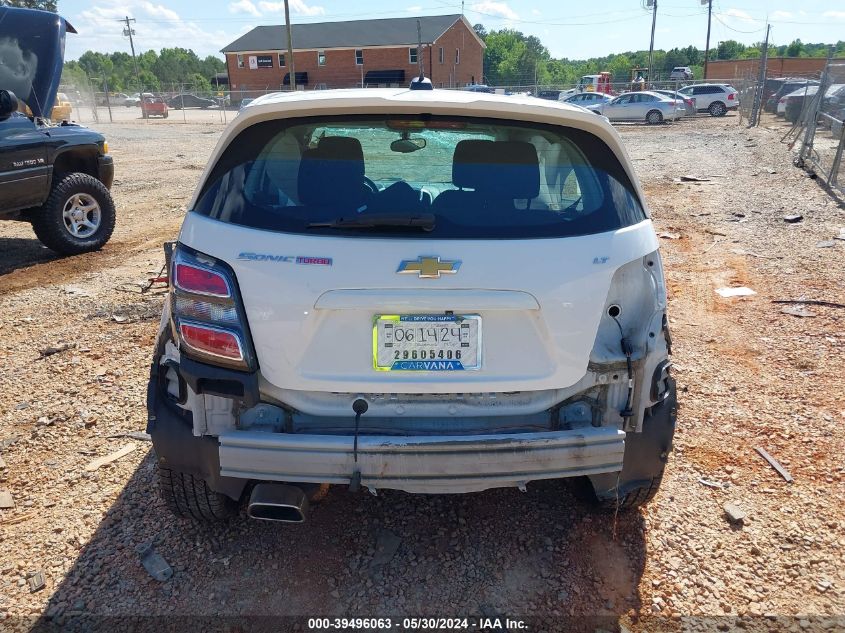 2017 Chevrolet Sonic Lt Auto VIN: 1G1JD6SB2H4115464 Lot: 39496063