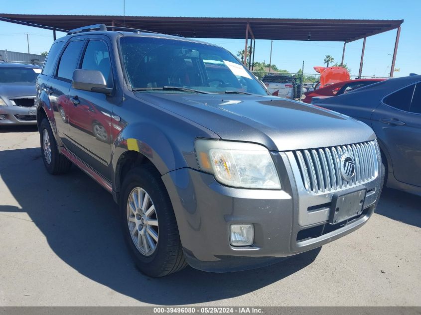 2009 Mercury Mariner Premier V6 VIN: 4M2CU87G19KJ19495 Lot: 39496080