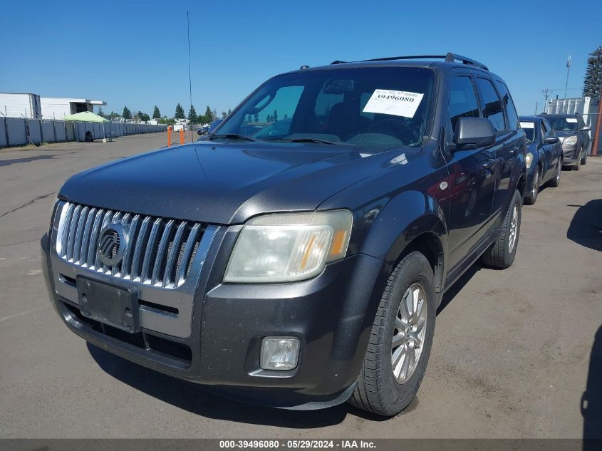 2009 Mercury Mariner Premier V6 VIN: 4M2CU87G19KJ19495 Lot: 39496080