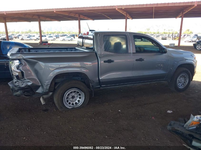 2023 Chevrolet Colorado 2Wd Short Box Wt VIN: 1GCGSBEC8P1144438 Lot: 39496082