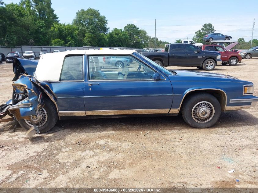 1988 Cadillac Deville VIN: 1G6CD1159J4254692 Lot: 39496083