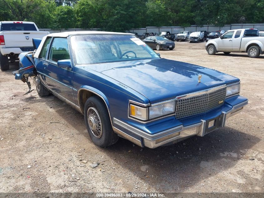 1988 Cadillac Deville VIN: 1G6CD1159J4254692 Lot: 39496083