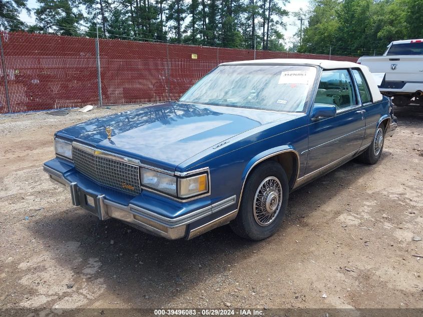 1988 Cadillac Deville VIN: 1G6CD1159J4254692 Lot: 39496083