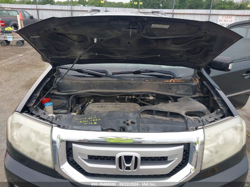 2011 Honda Pilot Touring VIN: 5FNYF3H90BB049709 Lot: 39496088