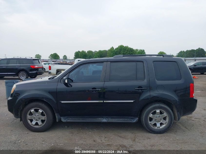 2011 Honda Pilot Touring VIN: 5FNYF3H90BB049709 Lot: 39496088