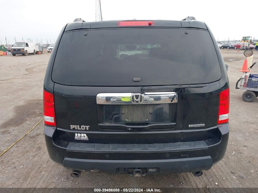 2011 Honda Pilot Touring VIN: 5FNYF3H90BB049709 Lot: 39496088