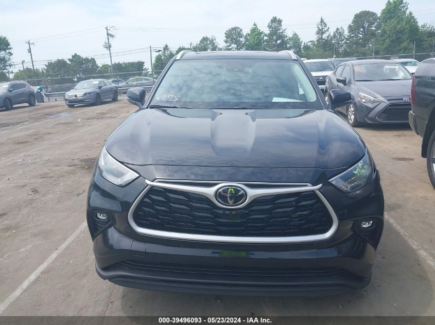 2024 Toyota Highlander Xle VIN: 5TDKDRAH0RS533059 Lot: 39496093