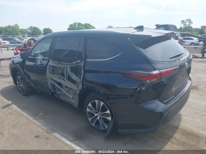 2024 Toyota Highlander Xle VIN: 5TDKDRAH0RS533059 Lot: 39496093