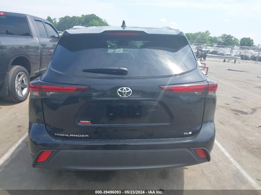 2024 Toyota Highlander Xle VIN: 5TDKDRAH0RS533059 Lot: 39496093