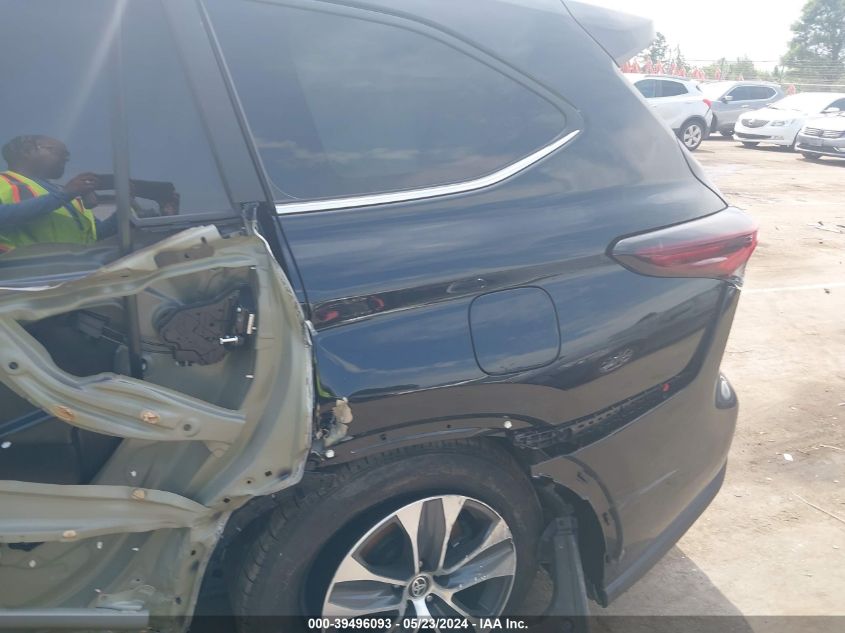 2024 Toyota Highlander Xle VIN: 5TDKDRAH0RS533059 Lot: 39496093