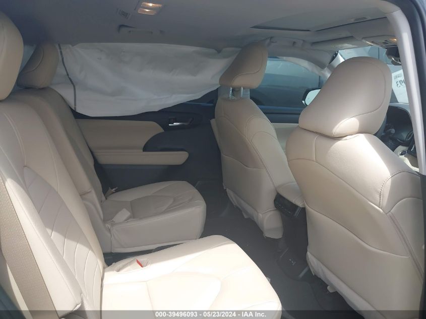 2024 Toyota Highlander Xle VIN: 5TDKDRAH0RS533059 Lot: 39496093