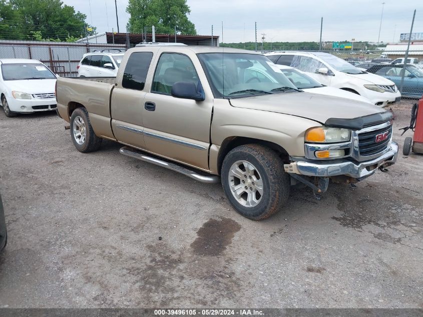 2004 GMC Sierra 1500 Sle VIN: 2GTEC19T741204997 Lot: 39496105