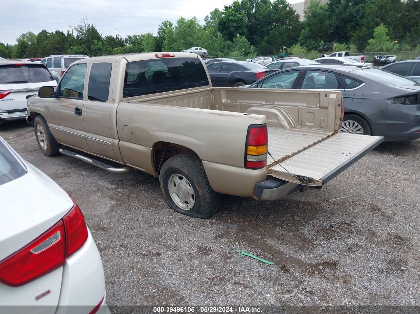 2004 GMC Sierra 1500 Sle VIN: 2GTEC19T741204997 Lot: 39496105