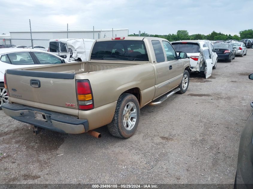 2004 GMC Sierra 1500 Sle VIN: 2GTEC19T741204997 Lot: 39496105