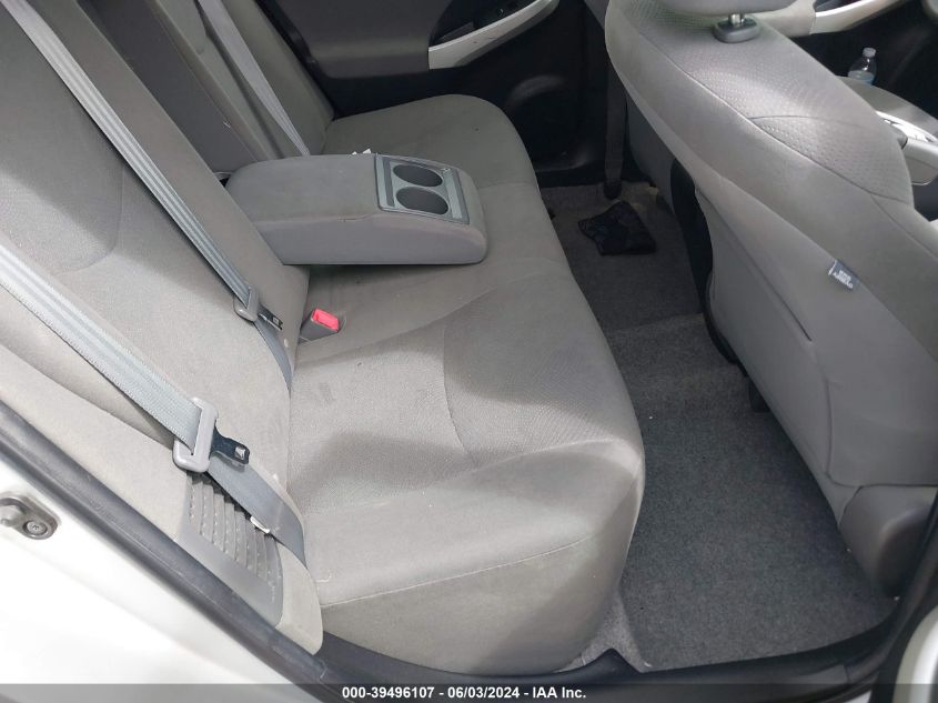 2012 Toyota Prius Two VIN: JTDKN3DUXC5383154 Lot: 39496107