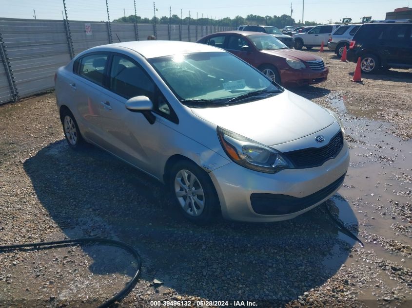 2013 Kia Rio Lx VIN: KNADM4A33D6280096 Lot: 39496132