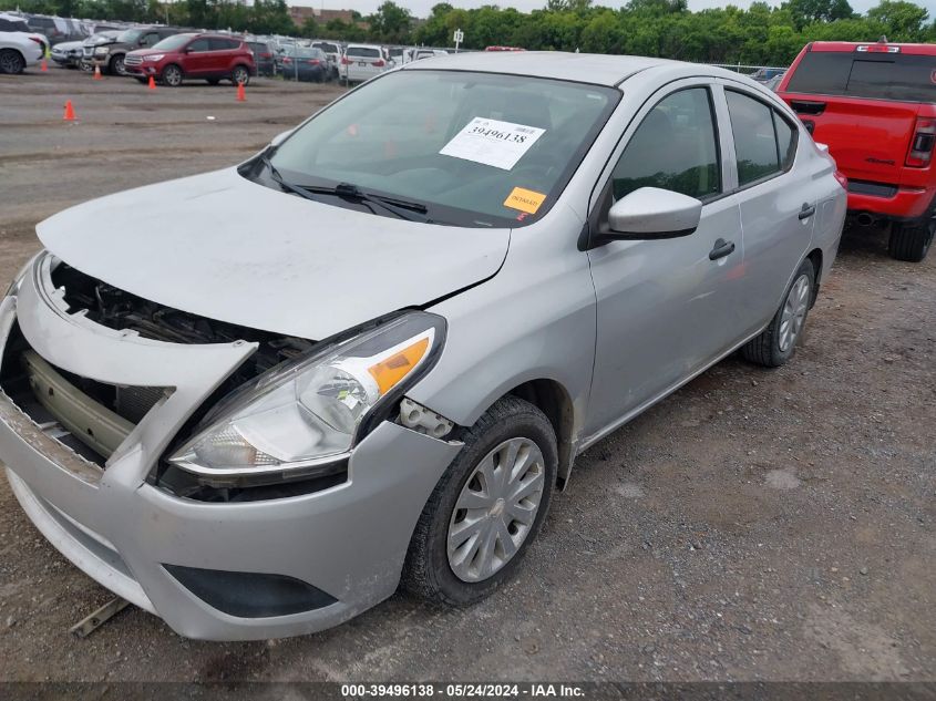 2018 Nissan Versa 1.6 S+ VIN: 3N1CN7AP3JL810135 Lot: 39496138