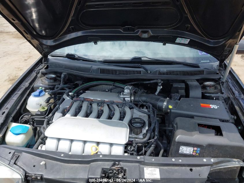 2003 Volkswagen Jetta Glx VIN: 3VWTH69M73M133979 Lot: 39496143