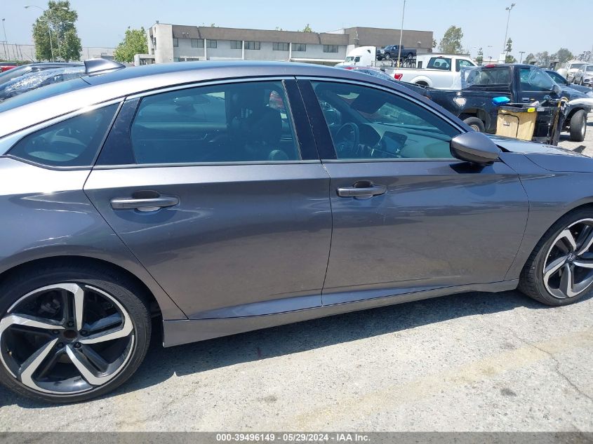 2019 Honda Accord Sport VIN: 1HGCV1F32KA004121 Lot: 39496149