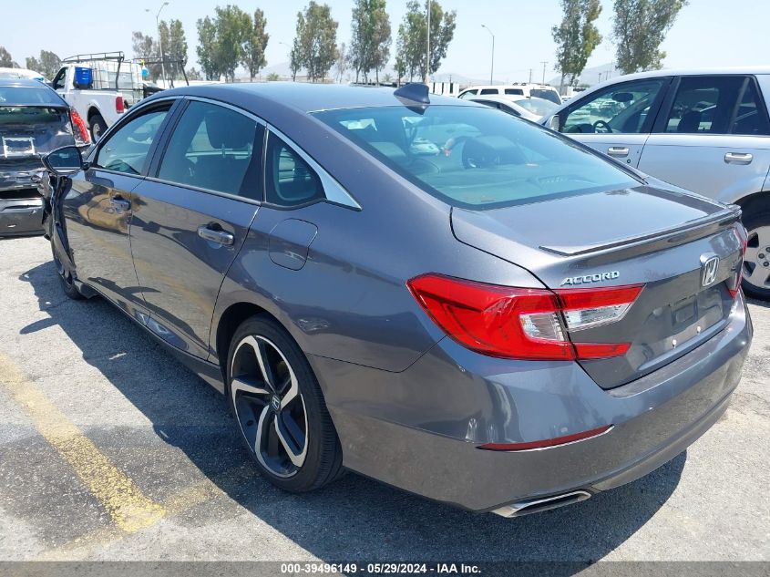 2019 Honda Accord Sport VIN: 1HGCV1F32KA004121 Lot: 39496149