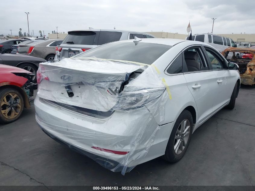 2017 Hyundai Sonata Se VIN: 5NPE24AF2HH575726 Lot: 39496153