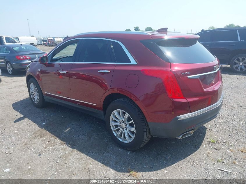 2017 Cadillac Xt5 Standard VIN: 1GYKNARS0HZ134142 Lot: 39496162