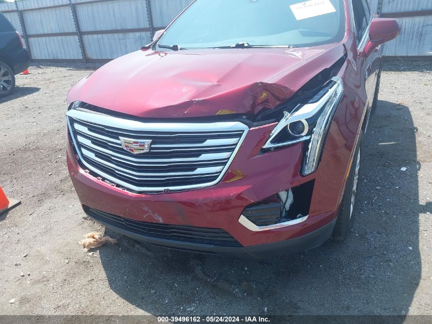 2017 Cadillac Xt5 Standard VIN: 1GYKNARS0HZ134142 Lot: 39496162