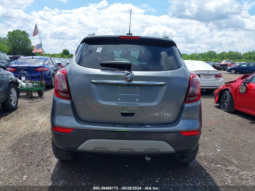 2019 Buick Encore Awd Preferred VIN: KL4CJESB8KB806997 Lot: 39496172