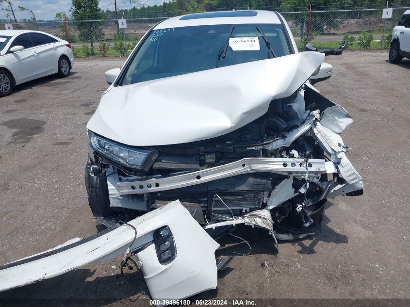 2022 Honda Odyssey Touring VIN: 5FNRL6H8XNB052806 Lot: 39496180