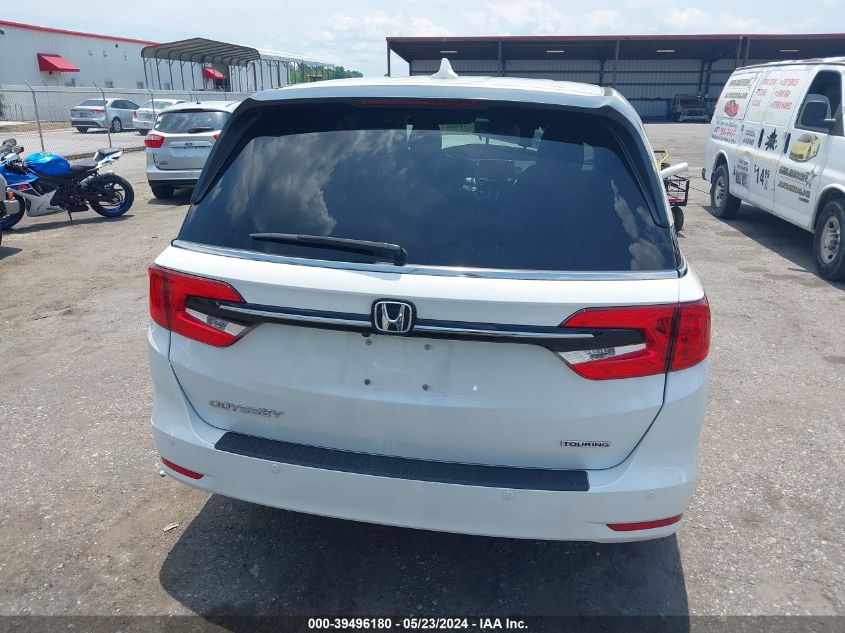 2022 Honda Odyssey Touring VIN: 5FNRL6H8XNB052806 Lot: 39496180