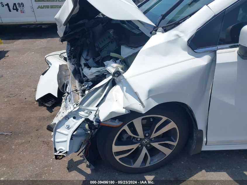 2022 Honda Odyssey Touring VIN: 5FNRL6H8XNB052806 Lot: 39496180