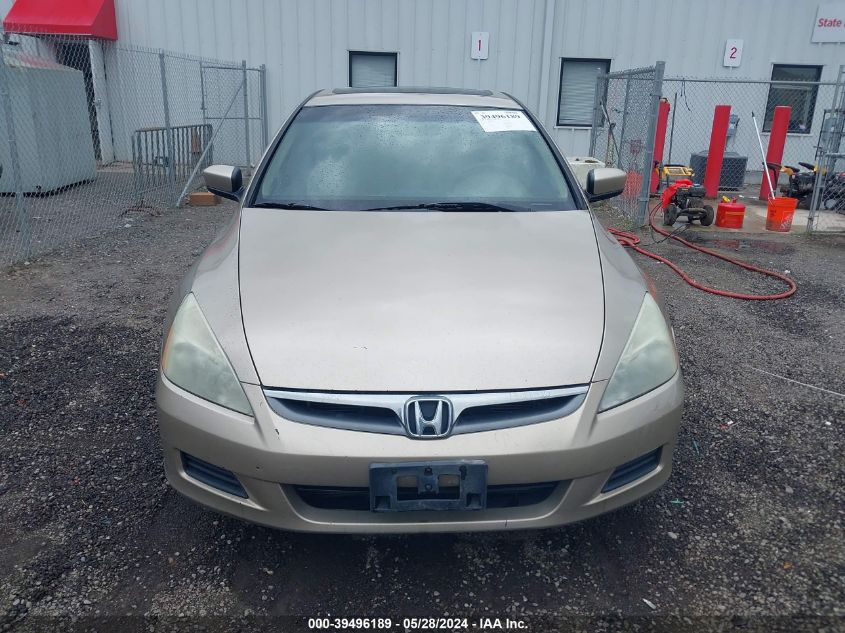 2006 Honda Accord 3.0 Lx VIN: 1HGCM66396A039356 Lot: 39496189