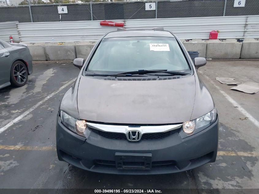 2009 Honda Civic Lx VIN: 1HGFA16569L027538 Lot: 39496195