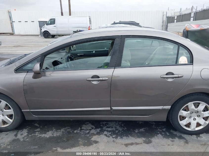 2009 Honda Civic Lx VIN: 1HGFA16569L027538 Lot: 39496195