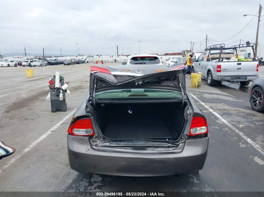 2009 Honda Civic Lx VIN: 1HGFA16569L027538 Lot: 39496195