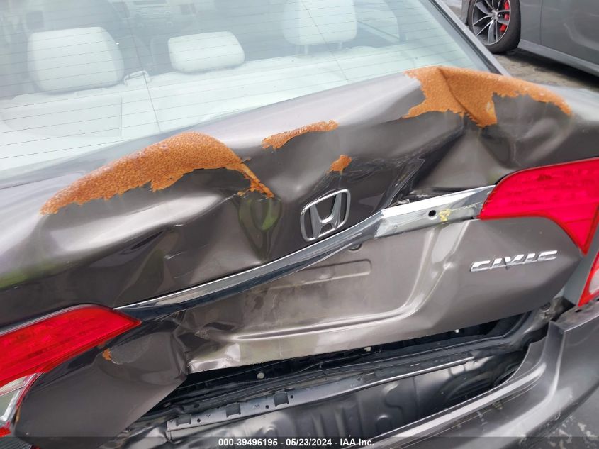 2009 Honda Civic Lx VIN: 1HGFA16569L027538 Lot: 39496195