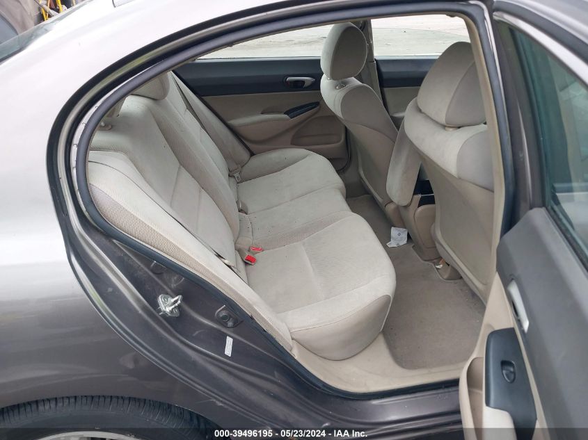 2009 Honda Civic Lx VIN: 1HGFA16569L027538 Lot: 39496195