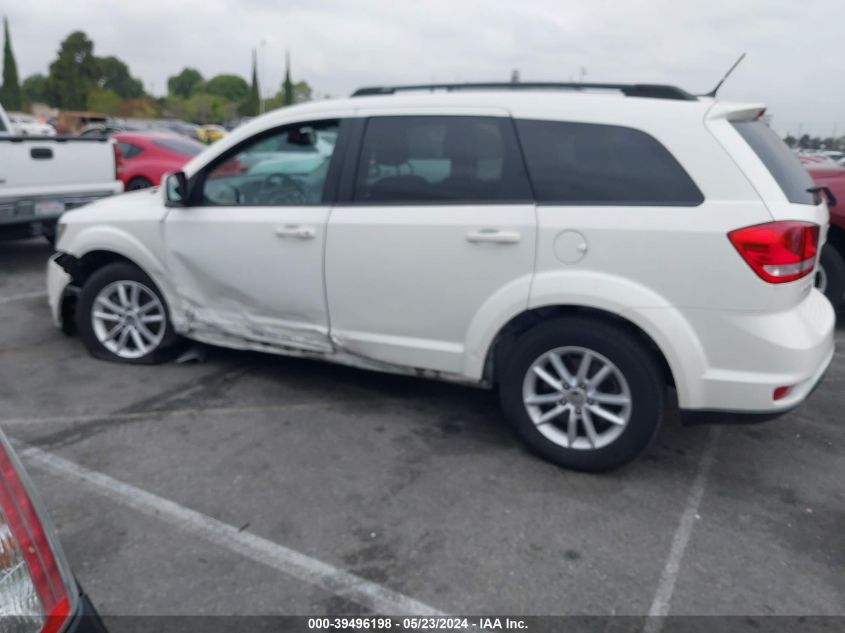 2015 Dodge Journey Sxt VIN: 3C4PDCBB8FT583688 Lot: 39496198