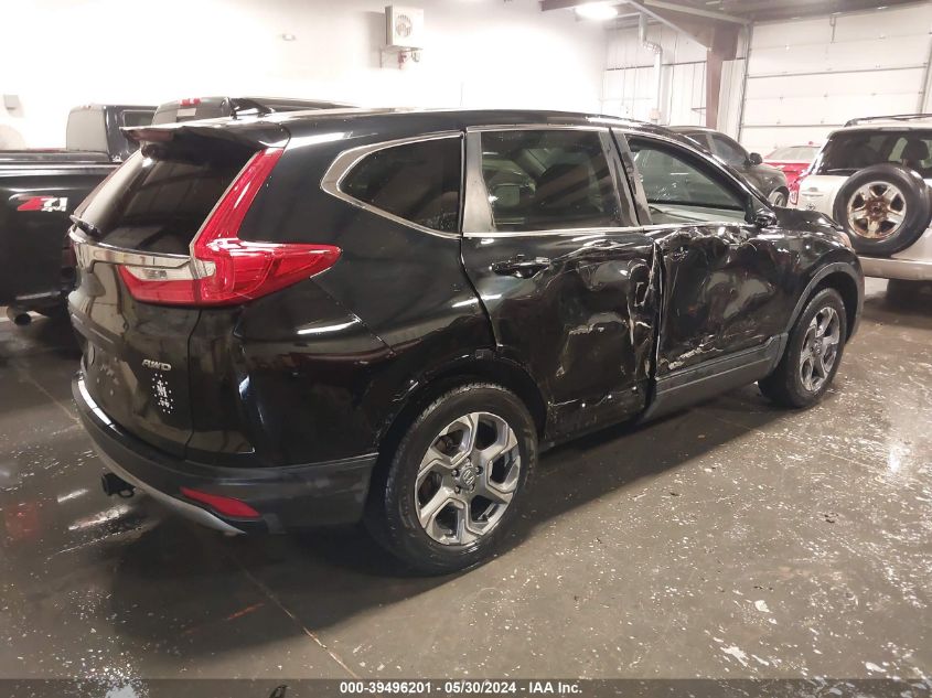 2017 Honda Cr-V Ex-L/Ex-L Navi VIN: 5J6RW2H89HL032896 Lot: 39496201